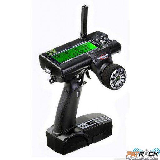 Set radio Ansmann racing W6 2.4GHz
