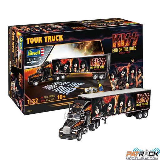1/32e Revell Model Set KISS Tour Truck