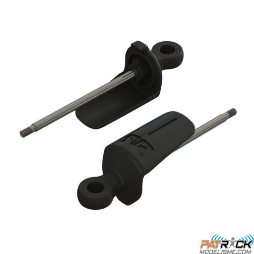 Axe et capuchon d'amortisseur arrière (2pcs) Arrma