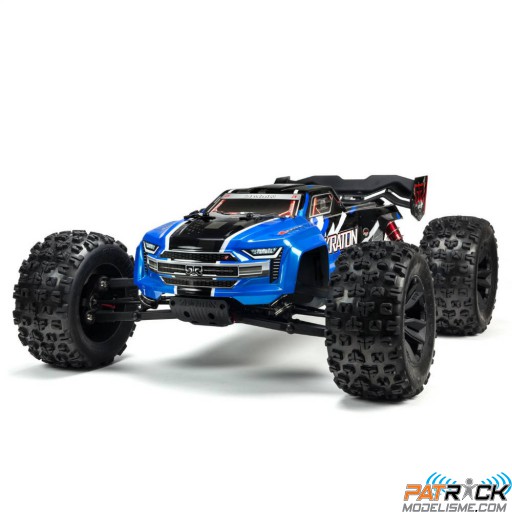 Arrma KRATON 4wd BLX Speed Monster truck 6S 1/8 Bleu RTR