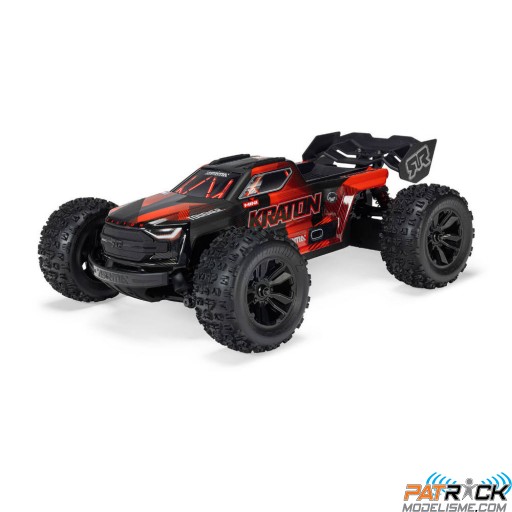 Arrma MINI KRATON 3S DSC 4X4 ARTR Rouge/Noir 1/16e PRE-COMMANDE