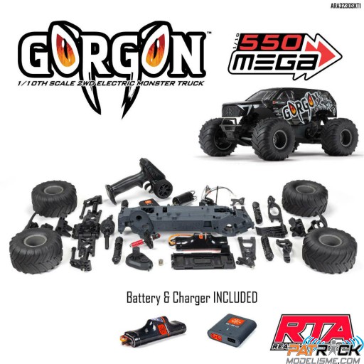 Arrma 1/10 GORGON 4X2 MEGA 550 KIT RTA