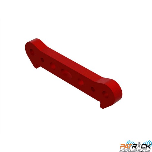 Support de suspension avant aluminium rouge Outcast/Kraton 8S