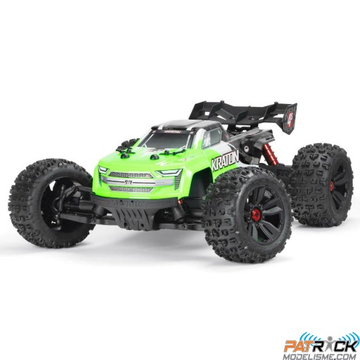 Arrma KRATON 4S V2 UPDATED 4WD BLX Vert 1/10e SUR-COMMANDE