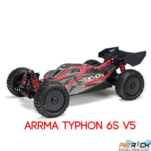 Arrma TYPHON 6S V5 4wd BLX Brushless Spektrum Firma RTR 1/8e
