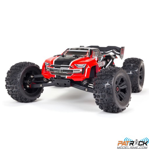 Arrma KRATON 6S V5 4WD BLX avec Spektrum Firma Rouge 1/8e
