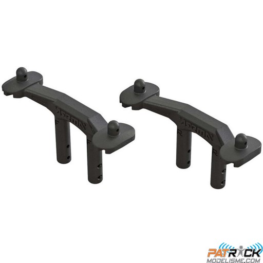 Support de carrosserie avt et arr (2) Arrma