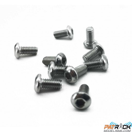 Set de vis inox btr 3x5mm (10) Arrma
