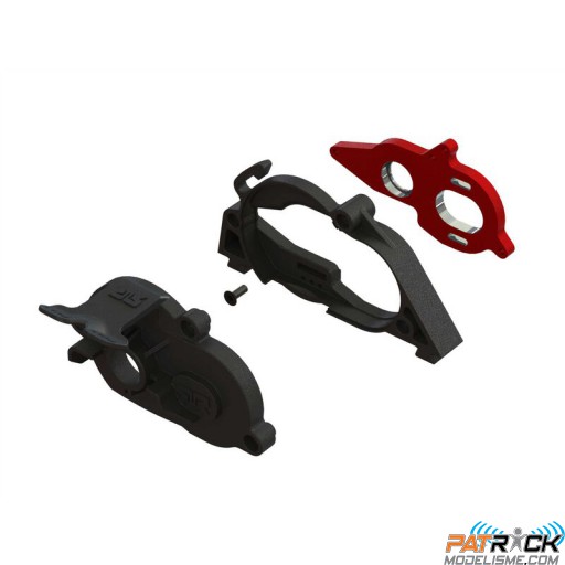 Support moteur et carter centraux Arrma