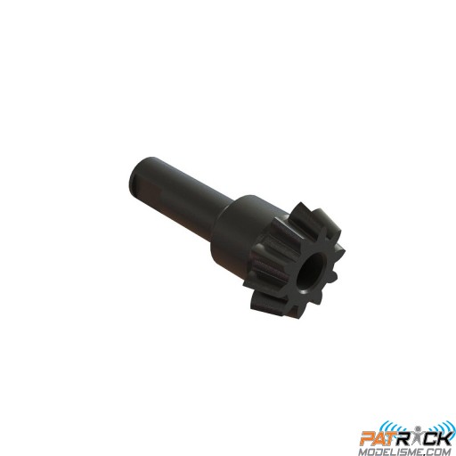Pignon conique 10dts spiral acier cut safe Arrma