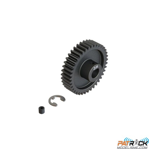 Pignon 39 dents Module 1 renforcé D8 CNC Arrma