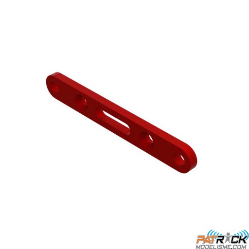 Support de suspension en aluminium arrière rouge Arrma