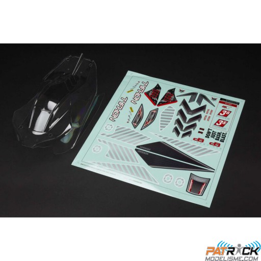 Carrosserie Arrma Typhon à peindre + déco