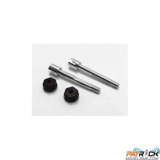 Axes de roues arrière pour LOSI Micro t / Micro desert truck / Micro high roller