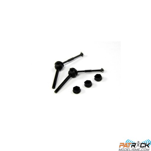 Cardans homocynetiques arrrière pour LOSI Micro t / Micro desert truck / Micro high roller