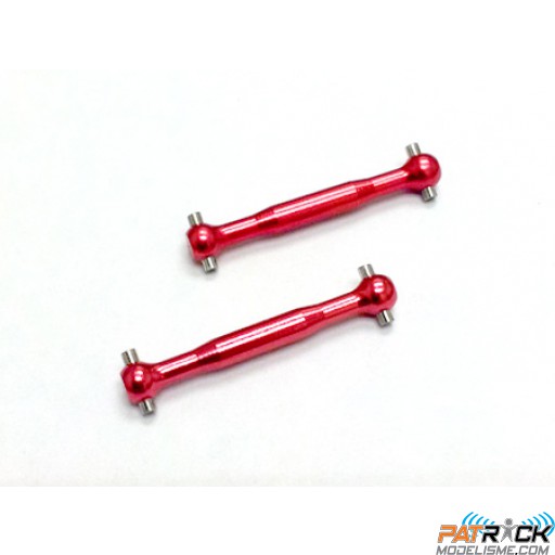 Cardans alu rouge option - MINI-Z BUGGY
