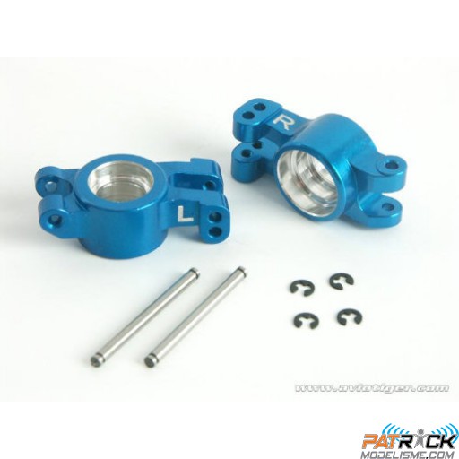 Fusée arrière ALU bleu BUGGY 1/18ème 2 pièce(s) - MB4
