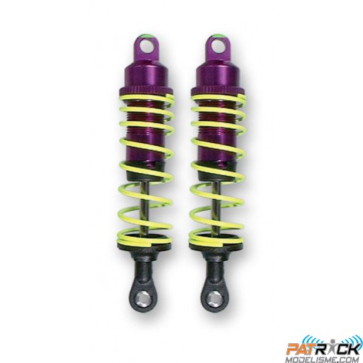 Amortisseurs 76mm alu Serie tuning 1/10ème