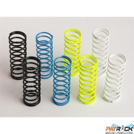 Jeu de 4 ressorts d'amortisseurs AVANT 58mm - CAGE/E CAGE