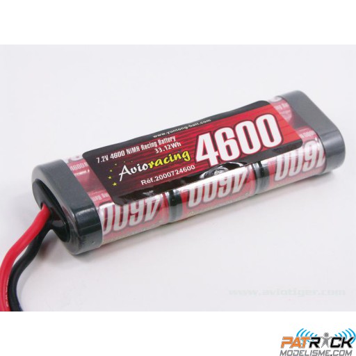 Accu NiMH Avioracing 7,2V 4600 mAh