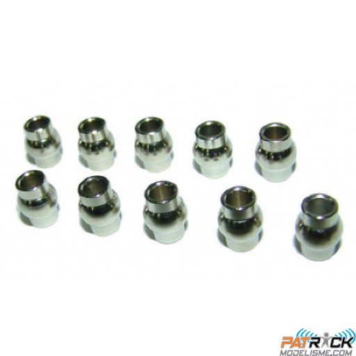 ROTULE ACIER 4X8mm 4pcs GTX 25 /E GTX/Concept cage/E CAGE