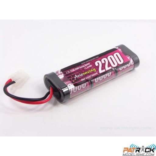 Accu NiMH Aviotiger pack stick 2200 mAh 7,2V