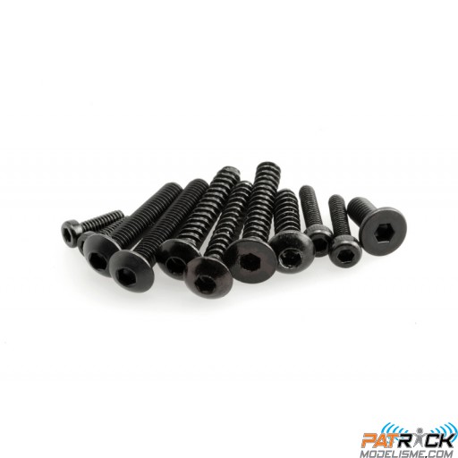 Jeu de vis tête hexagonal M3x12mm (10pcs) - AXIAL