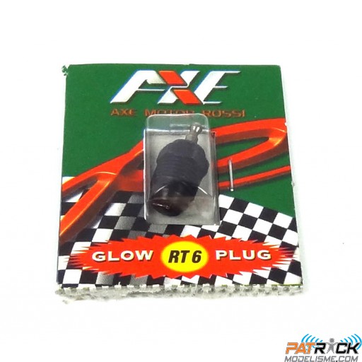 Bougie Rossi RT6 standard conique Turbo froide (3,5cc) CAR