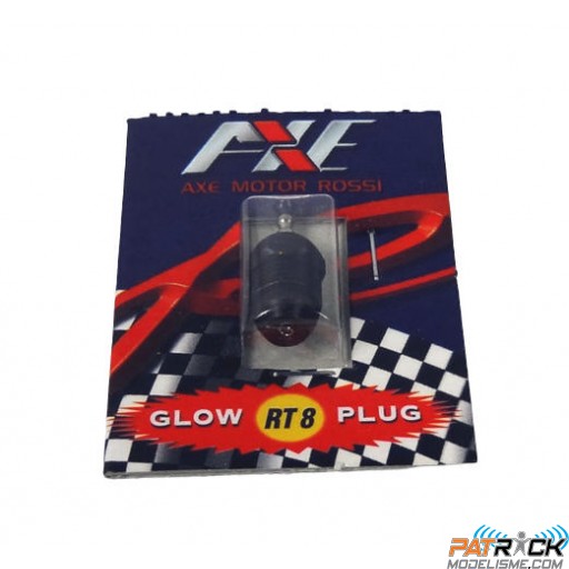 Bougie Rossi RT8 standard conique Turbo extra froide (3,5cc) CAR