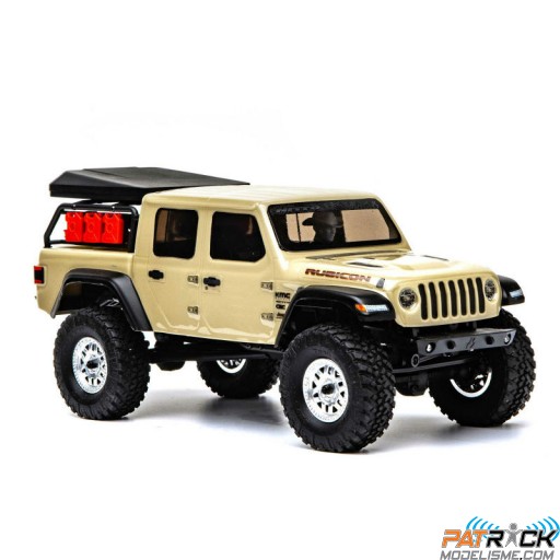 Axial SCX24 Jeep JT Gladiator Beige Rock Crawler 4WD 1/24e Prête à rouler SUR-COMMANDE
