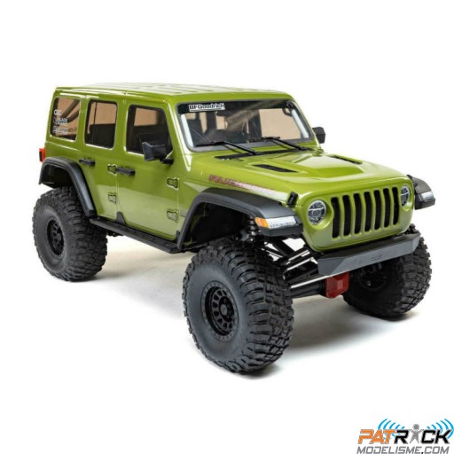 Axial 1/6 SCX6 Jeep JLU Wrangler vert 4WD Rock Crawler - Prêt à rouler SUR-COMMANDE