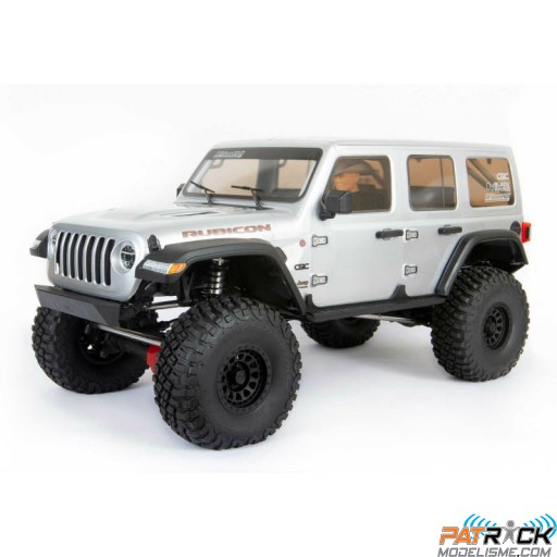 Axial 1/6 SCX6 Jeep JLU Wrangler argent 4WD Rock Crawler - Prêt à rouler SUR-COMMANDE