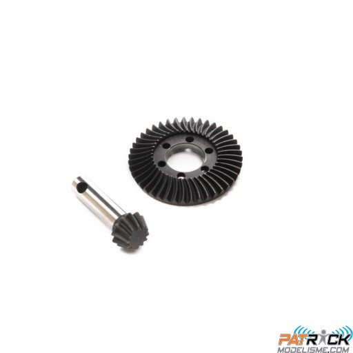 Couronne et pignon hélicoidaux 43/12 (1ea) Axial SCX6