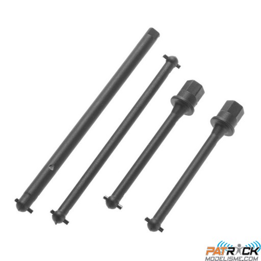 Cardans et set de transmission centrale Yeti Jr 1/18e