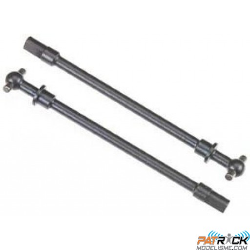 Solid axle dogbone 6x74mm 2pièces