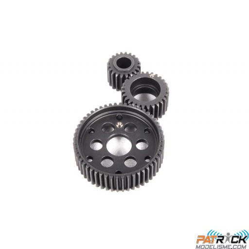 Pignonerie de transmission métal CNC - AX10 & SCX10 & Wraith