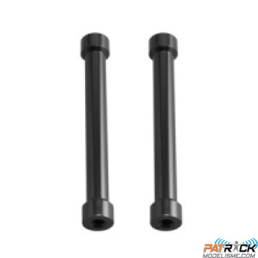 Espaceurs ALU 7x60mm gris 2 pièces