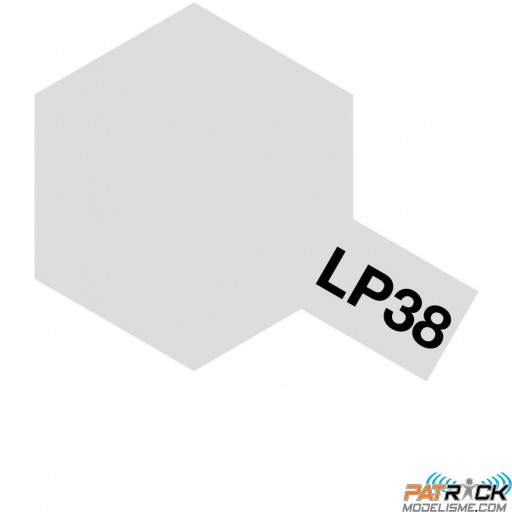 Pot de peinture laquée Tamiya LP-38 aluminium mat 10ml