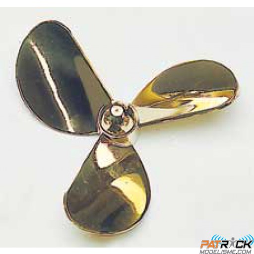 Hélice tripale laiton Rivabo diamètre 70/M4/G