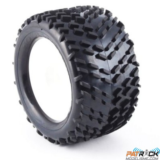 Pneus HOBAO ''zz'' (paire) pour truggy 1/8e