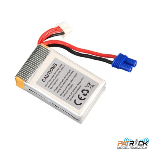Batterie Li-Po 2S 850mAh EC2 pour Walkera Rodeo F150