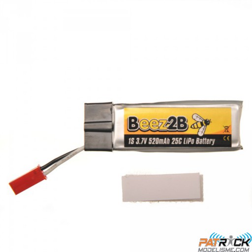 Batterie Lipo 1s 3.7V 520mAh 25C option pour 120SR/mQX/ Solo Pro 328/H15/LARK/SPACE q4