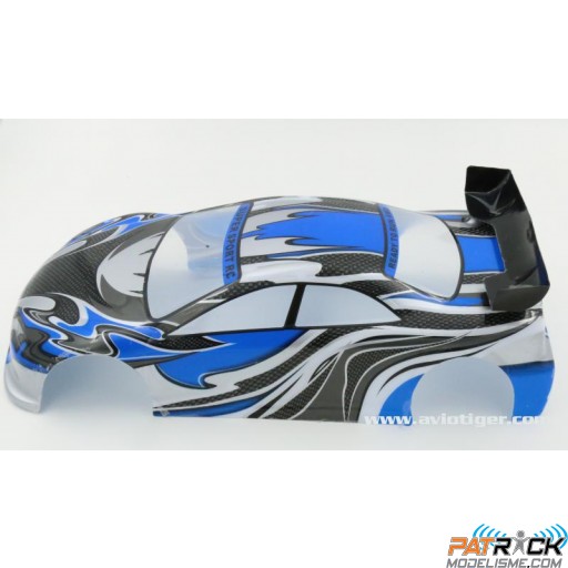 Carrosserie peinte Blackbull 1/10e Touring/Drift 190mm Bleue