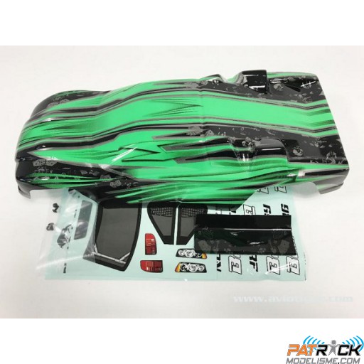 Carrosserie Verte Truggy BlackBull