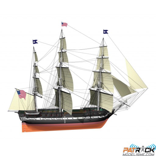 1/100e Billing Boats USS Constitution 508 SUR-COMMANDE