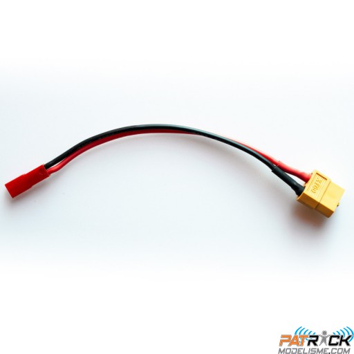 Cordon de charge XT60 femelle -> JST-BEC femelle