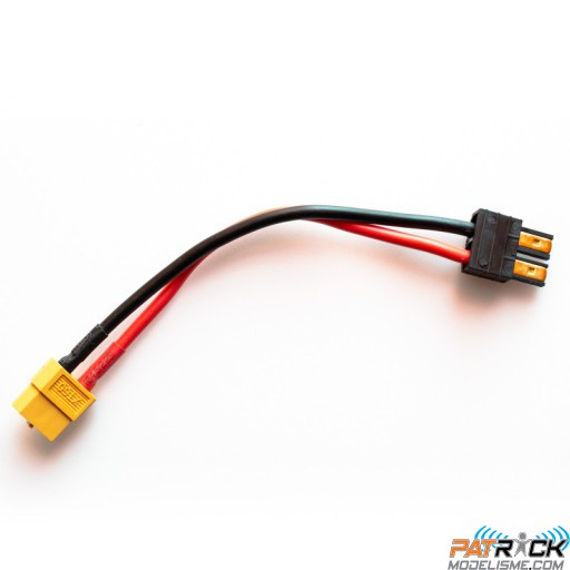 Cordon de charge XT60 femelle vers Traxxas mâle