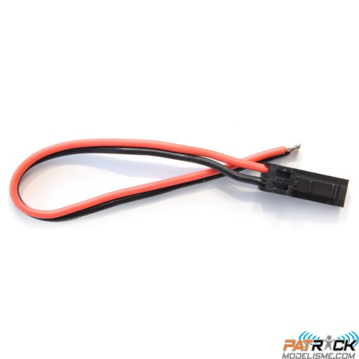 Connecteur prise Molex 2P Femelle avec 100mm câble 22awg (1pcs)