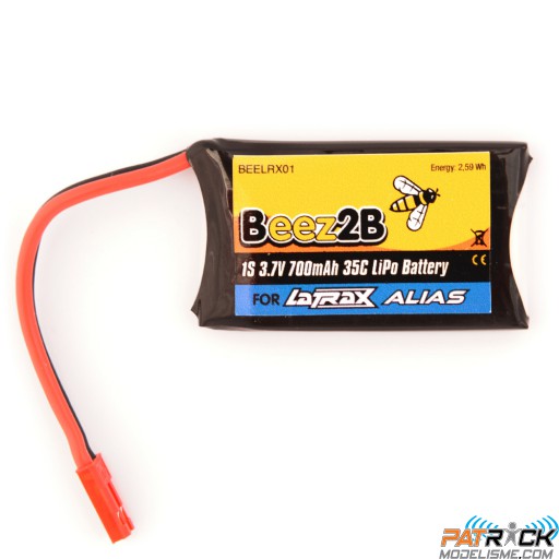 Accu Lipo 1s 3.7V 700mAh 35C pour LaTrax Alias Quad-Rotor