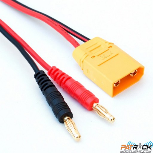 Cordon de charge bananes 4mm vers XT90